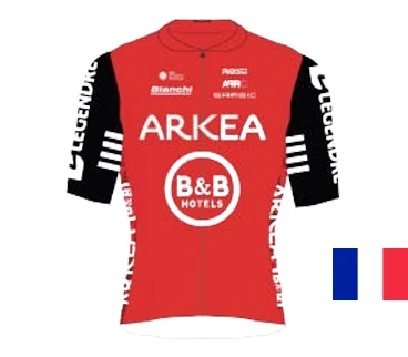 Maillot Arkea B&B Hotels Women