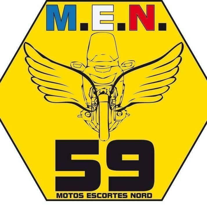 Logo M.E.N. 59 Motos Escortes Nord