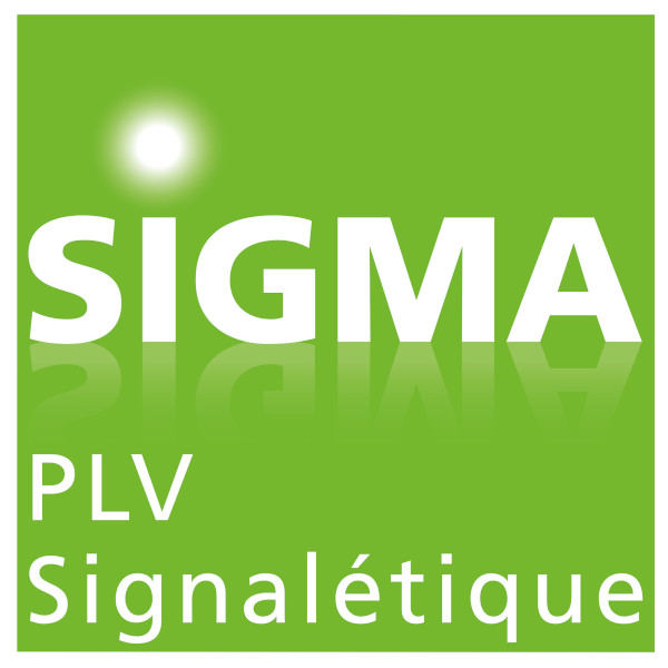 Logo Sigma PLV signalétique