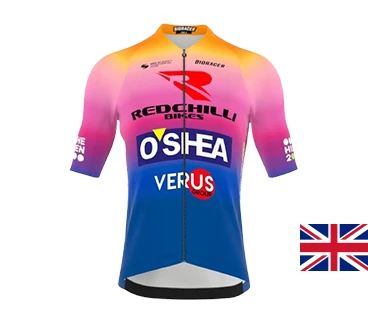 Maillot O'Shea Red Chilli Bikes